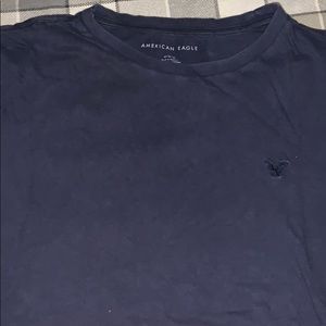 Navy Basic American Eagle Shirt